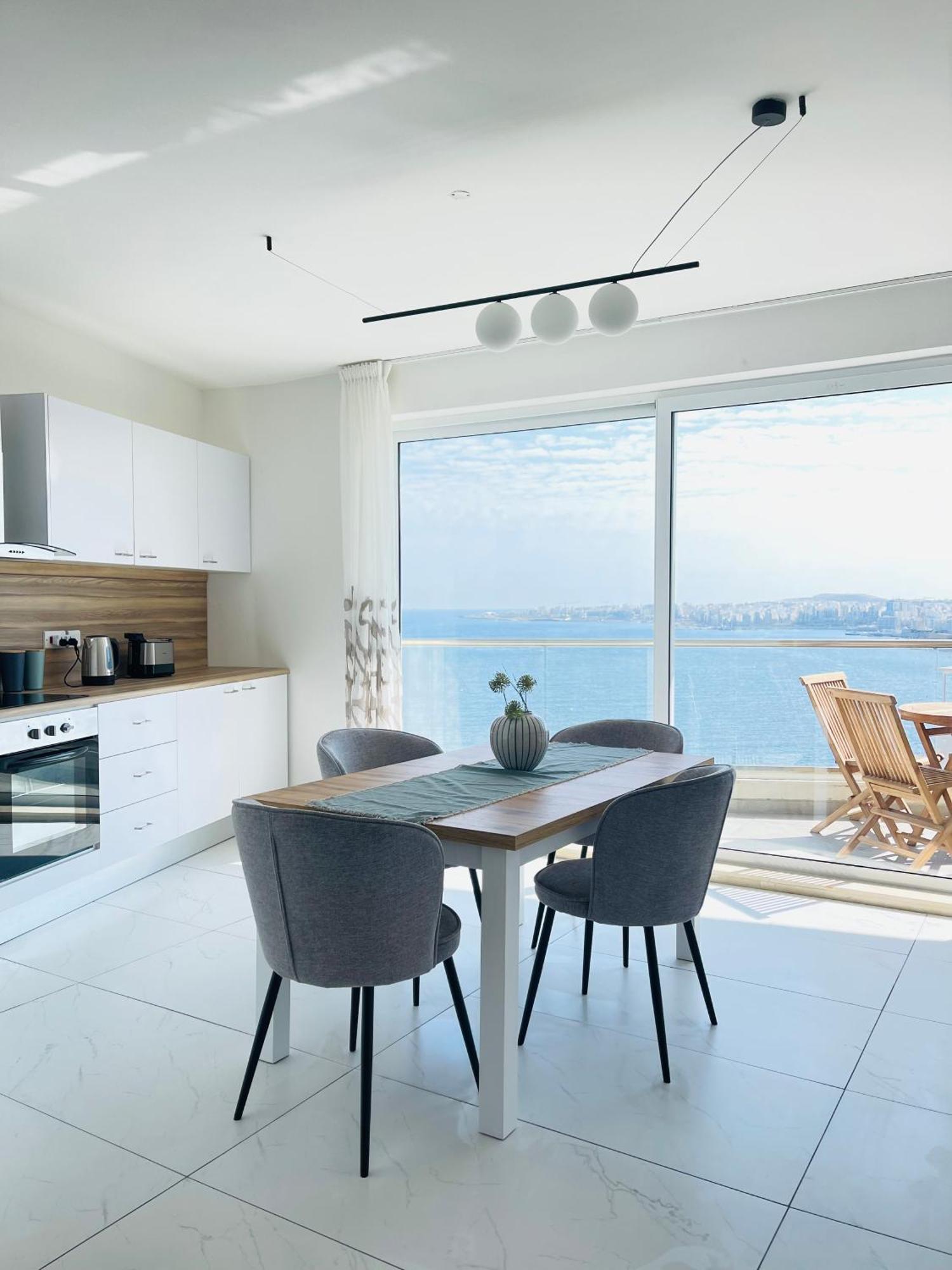 Blu Mar Sea View Apartments San Pawl il-Baħar Zewnętrze zdjęcie