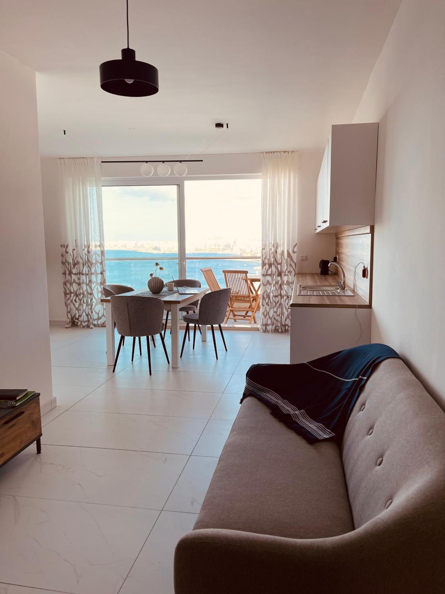 Blu Mar Sea View Apartments San Pawl il-Baħar Zewnętrze zdjęcie
