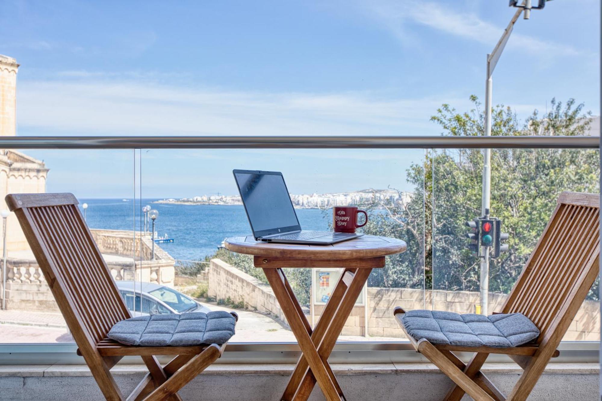 Blu Mar Sea View Apartments San Pawl il-Baħar Zewnętrze zdjęcie
