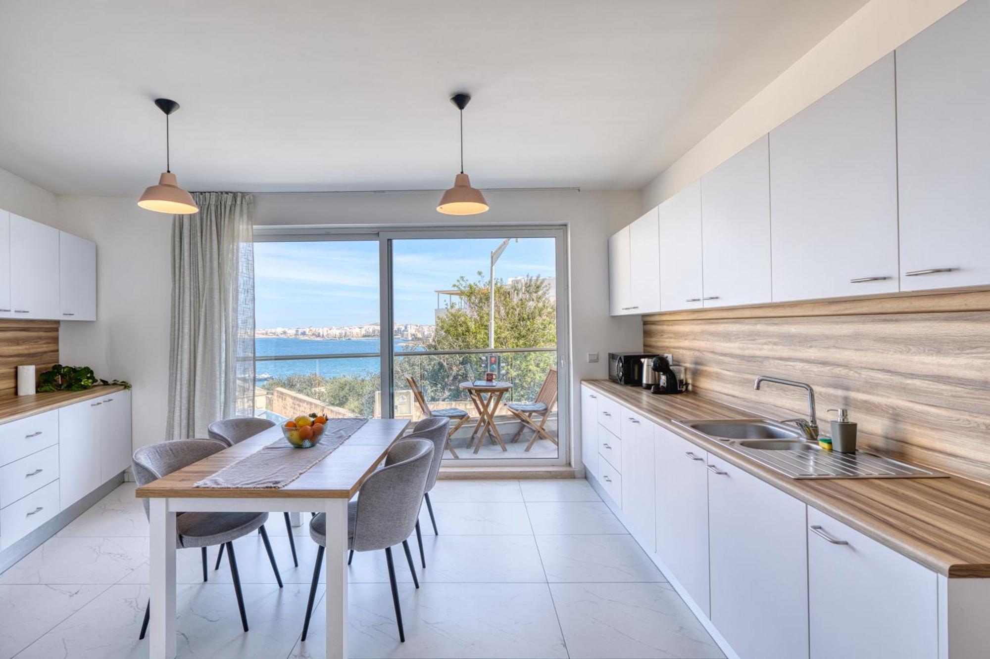Blu Mar Sea View Apartments San Pawl il-Baħar Zewnętrze zdjęcie