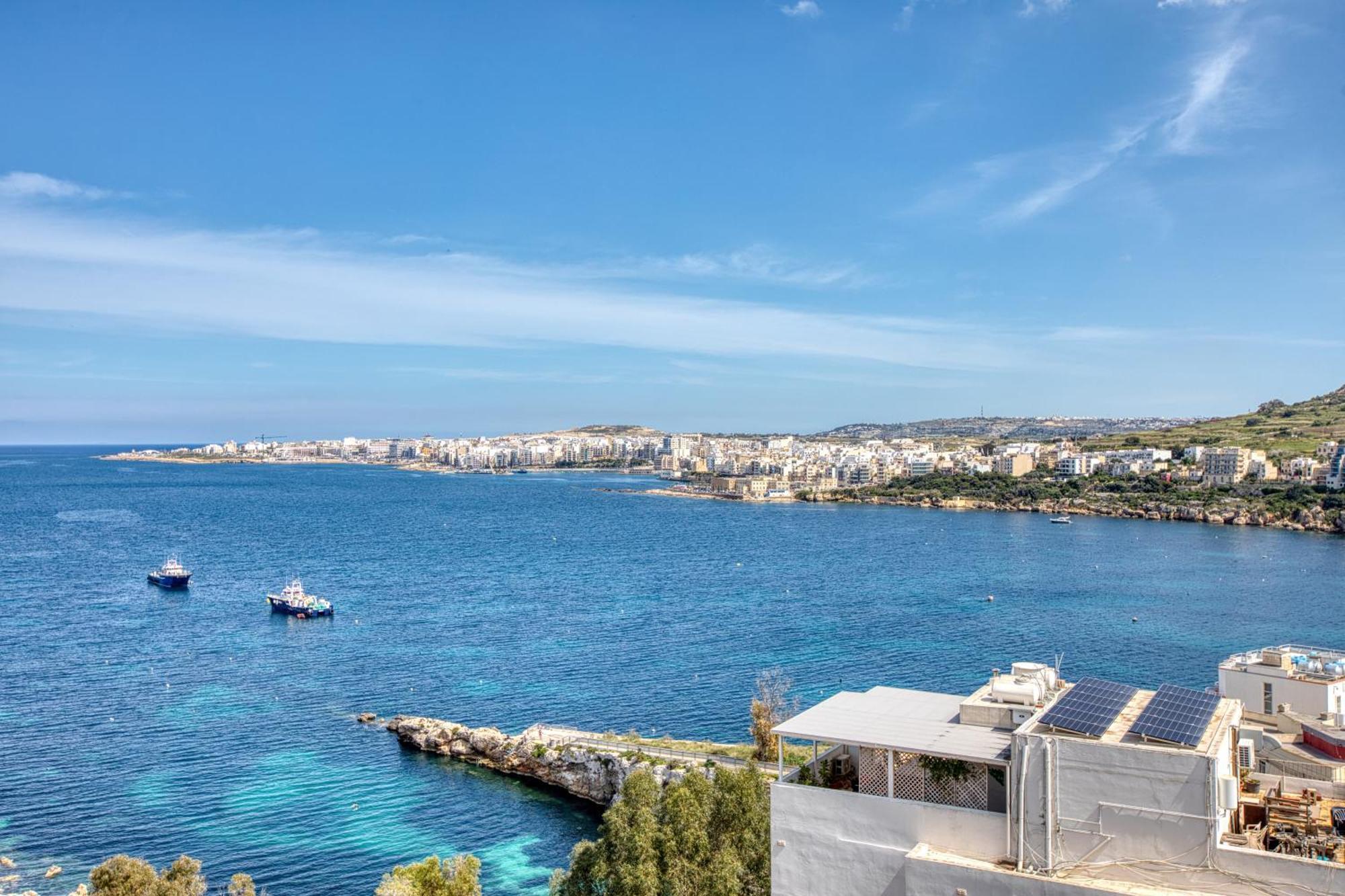 Blu Mar Sea View Apartments San Pawl il-Baħar Zewnętrze zdjęcie
