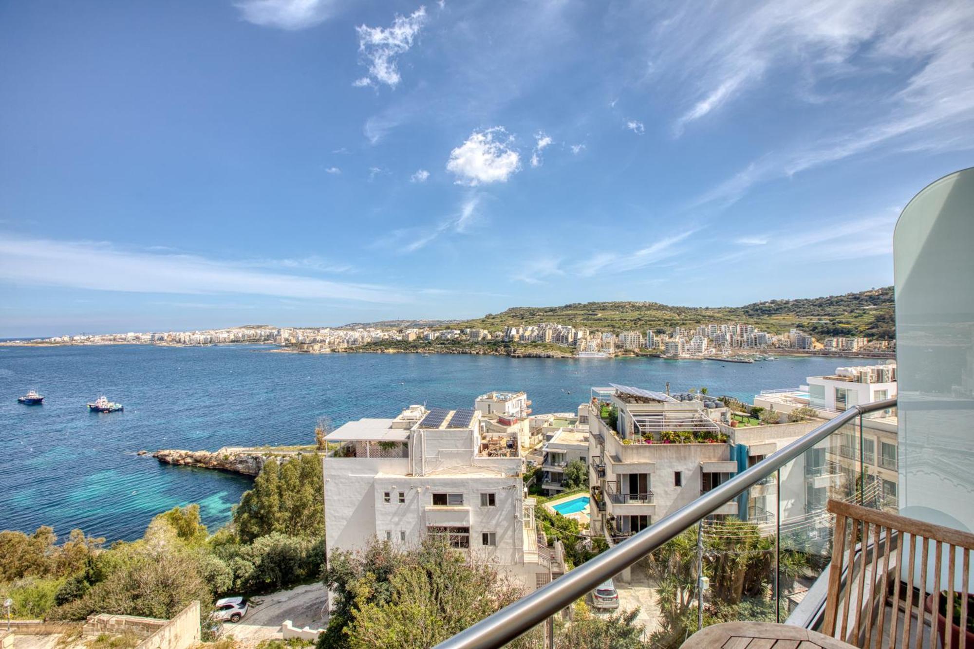 Blu Mar Sea View Apartments San Pawl il-Baħar Zewnętrze zdjęcie