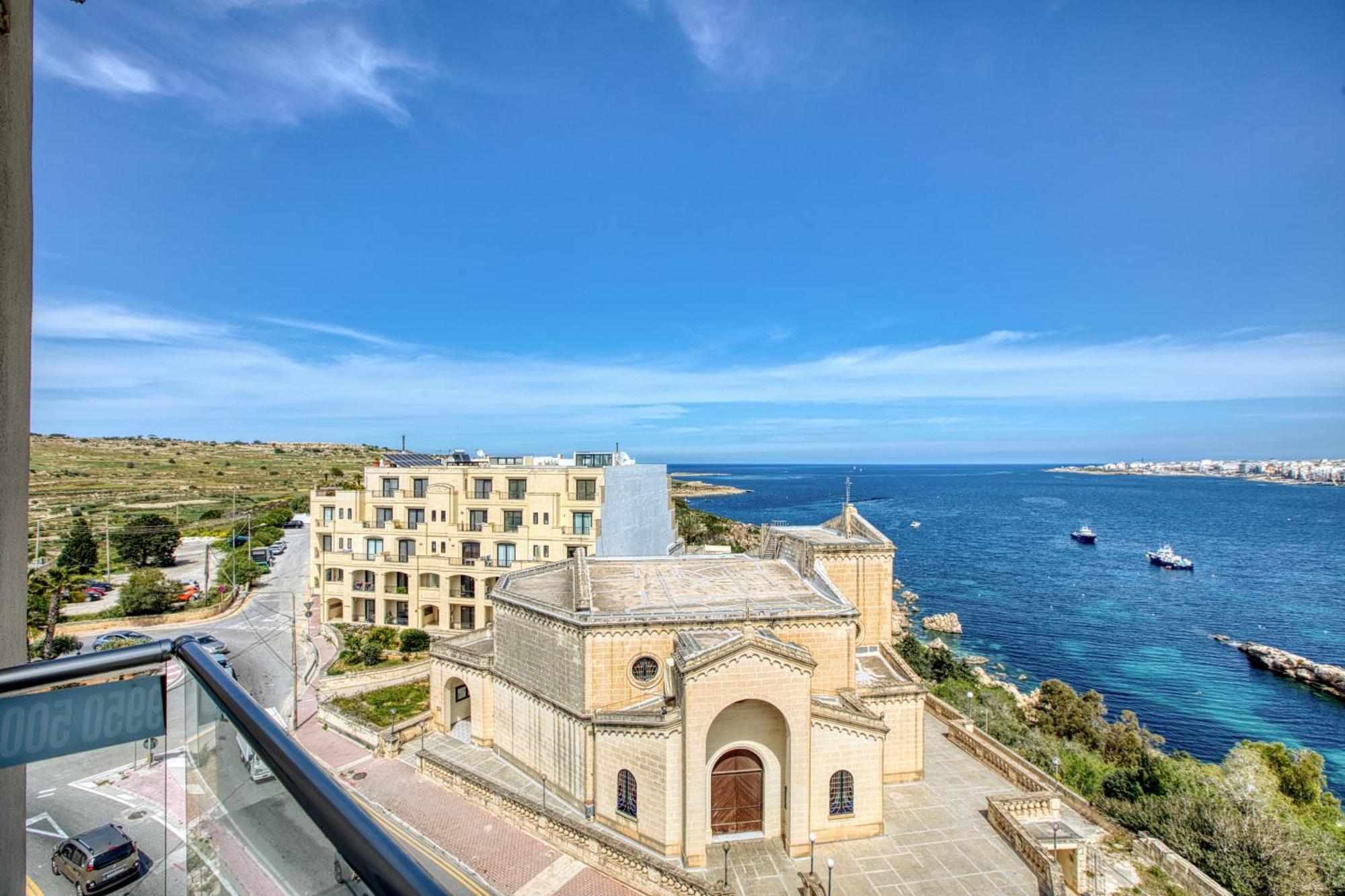 Blu Mar Sea View Apartments San Pawl il-Baħar Zewnętrze zdjęcie