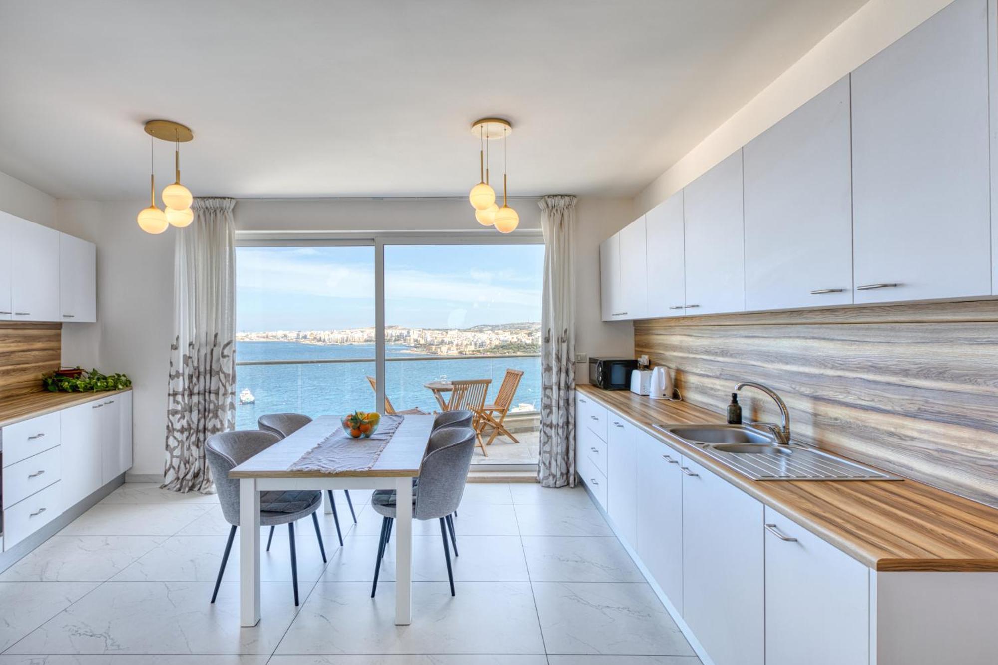 Blu Mar Sea View Apartments San Pawl il-Baħar Zewnętrze zdjęcie