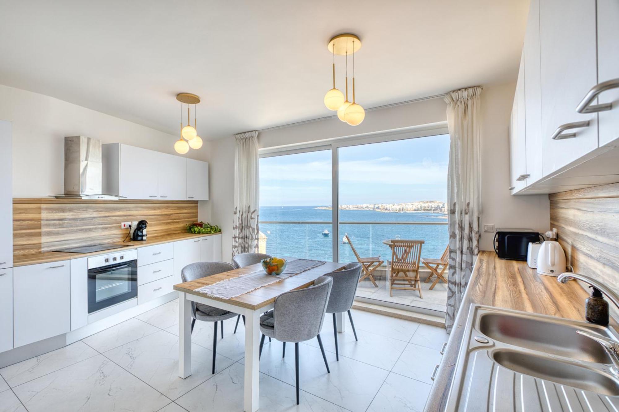 Blu Mar Sea View Apartments San Pawl il-Baħar Zewnętrze zdjęcie